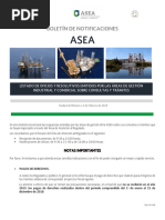 Boletín de Notificaciones ASEA 40 | PDF | Sustancias químicas | Fuentes ...