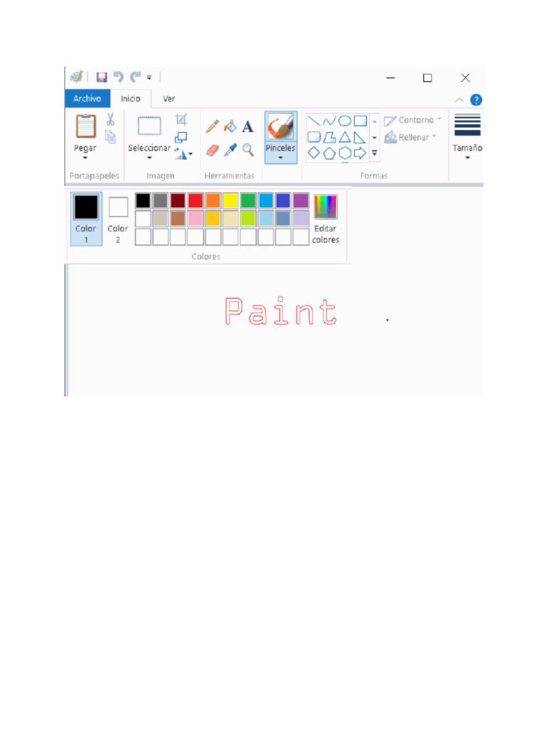 Usar Paint | PDF