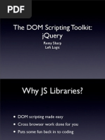 The Dom Scripting Toolkit: Jquery: Remy Sharp Left Logic