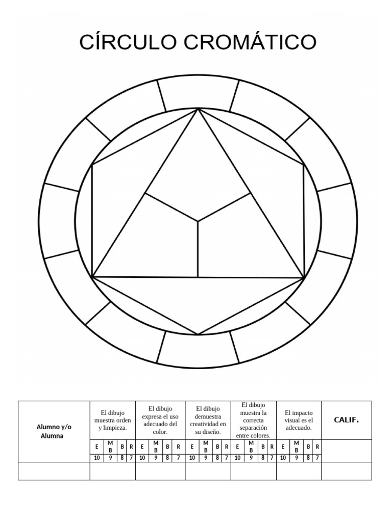 Circulo cromatico pdf
