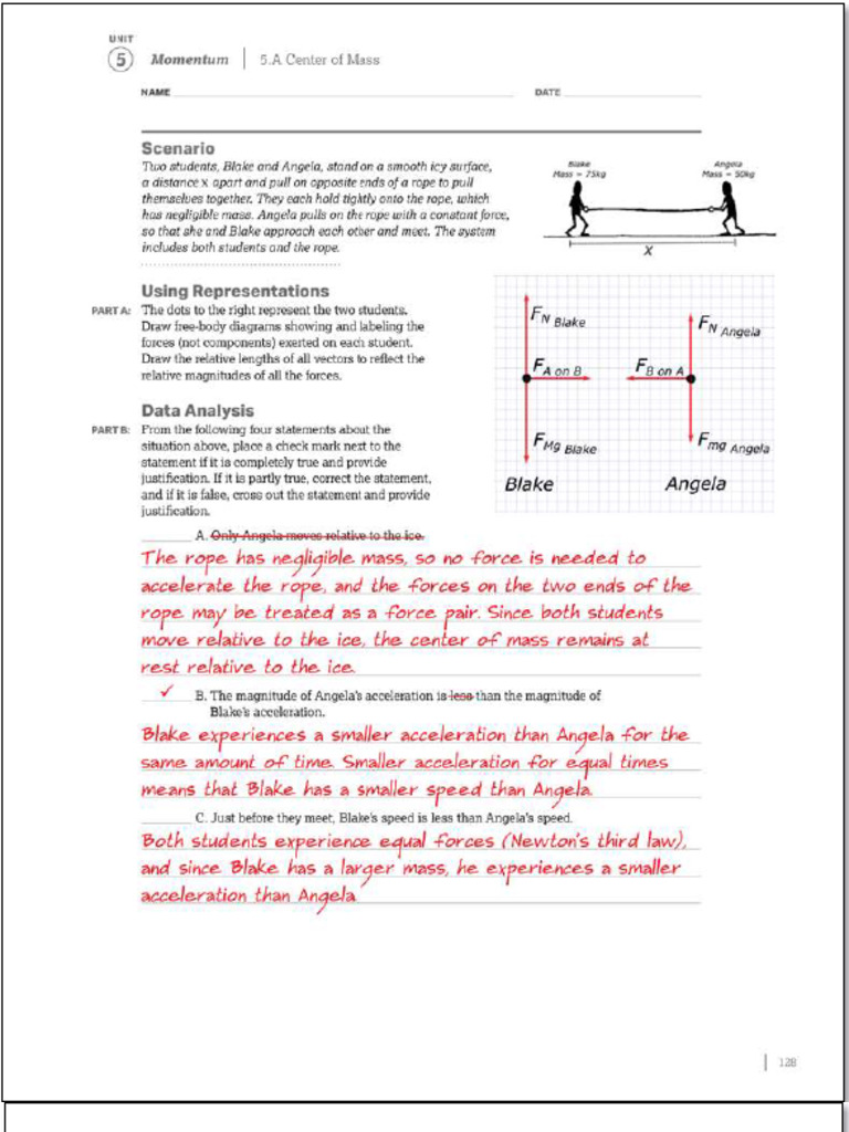 CBWB+Unit+5+Momentum+KEY | PDF