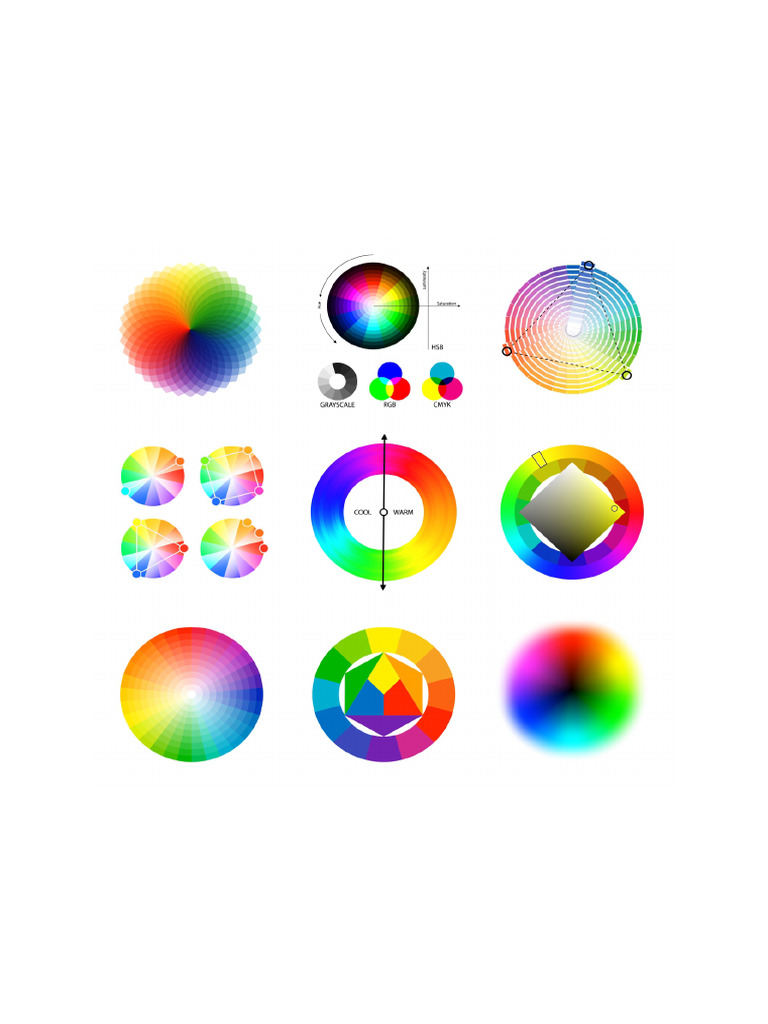 Colores círculo cromático 2 | PDF
