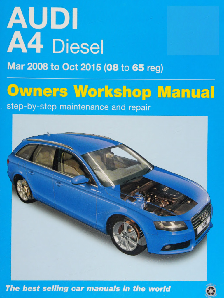 ベース ESP Original Series -AMAZE-CTM-SL5- Audi A4 B8 DIESEL SERVICE MANUAL | PDF | Vehicle Technology