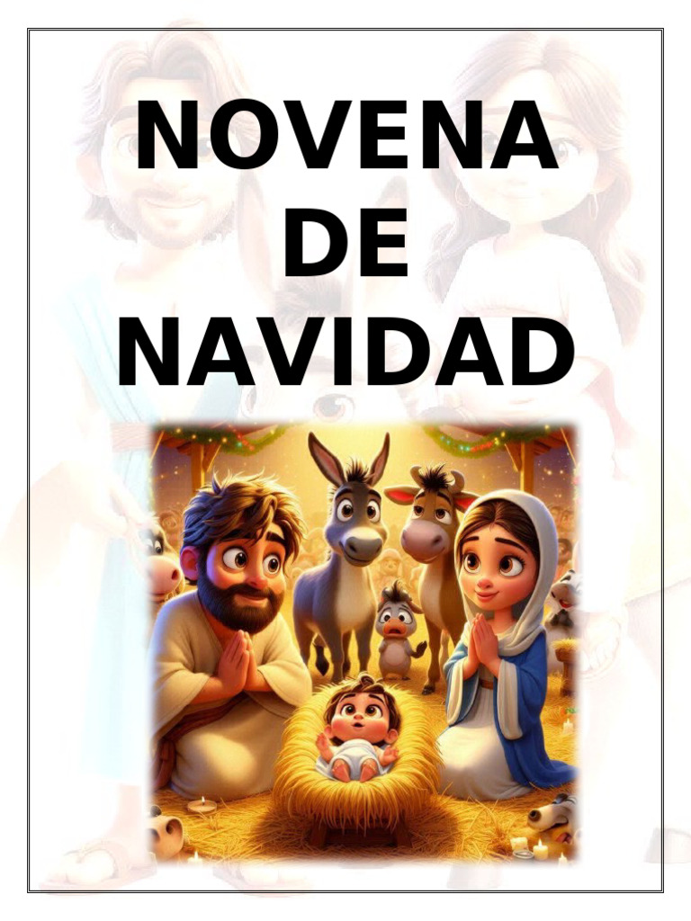 Novena de Navidad 2024: Oraciones y Reflexiones | PDF | Residuos ...