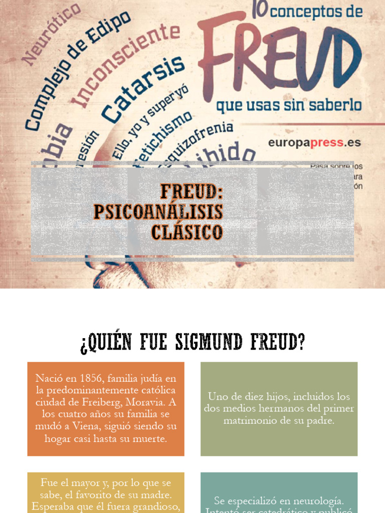 Freud y el Psicoanálisis Clásico | PDF | Psicoanálisis | Sigmund Freud