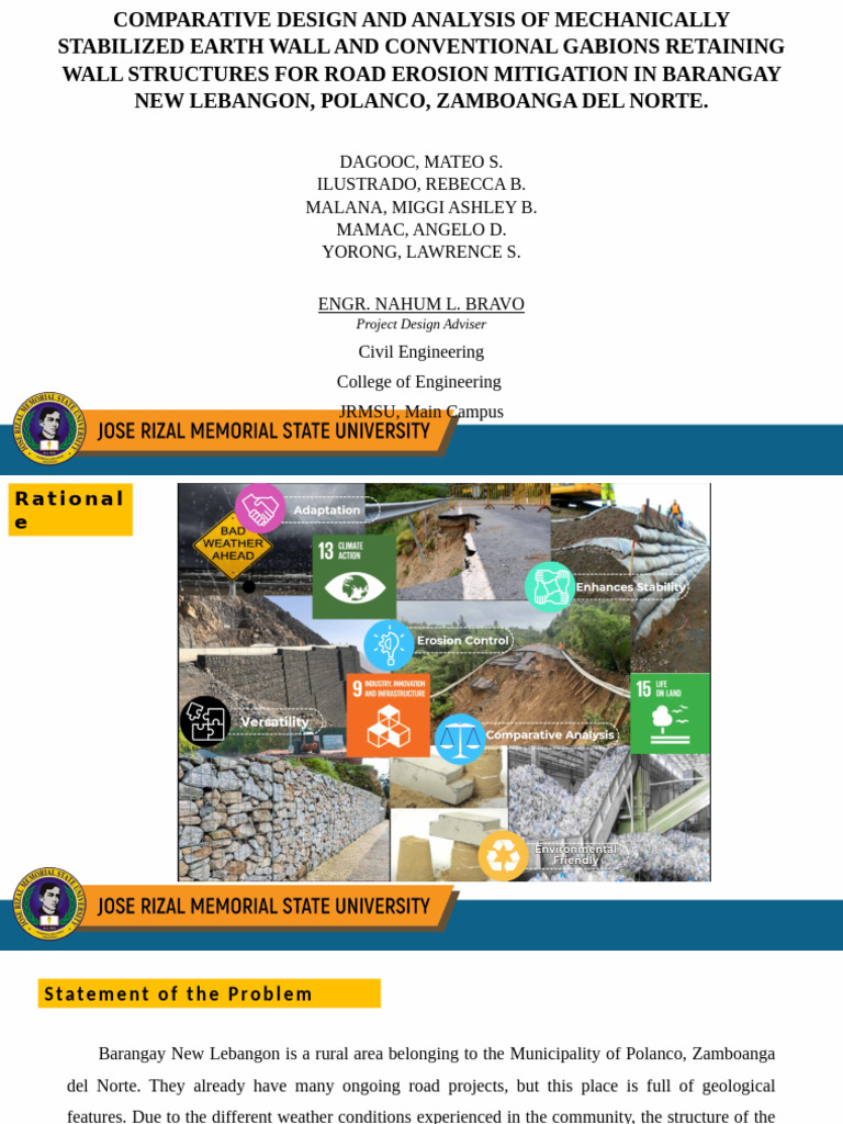 Design Project Proposal | PDF | Geotechnical Engineering | Civil ...