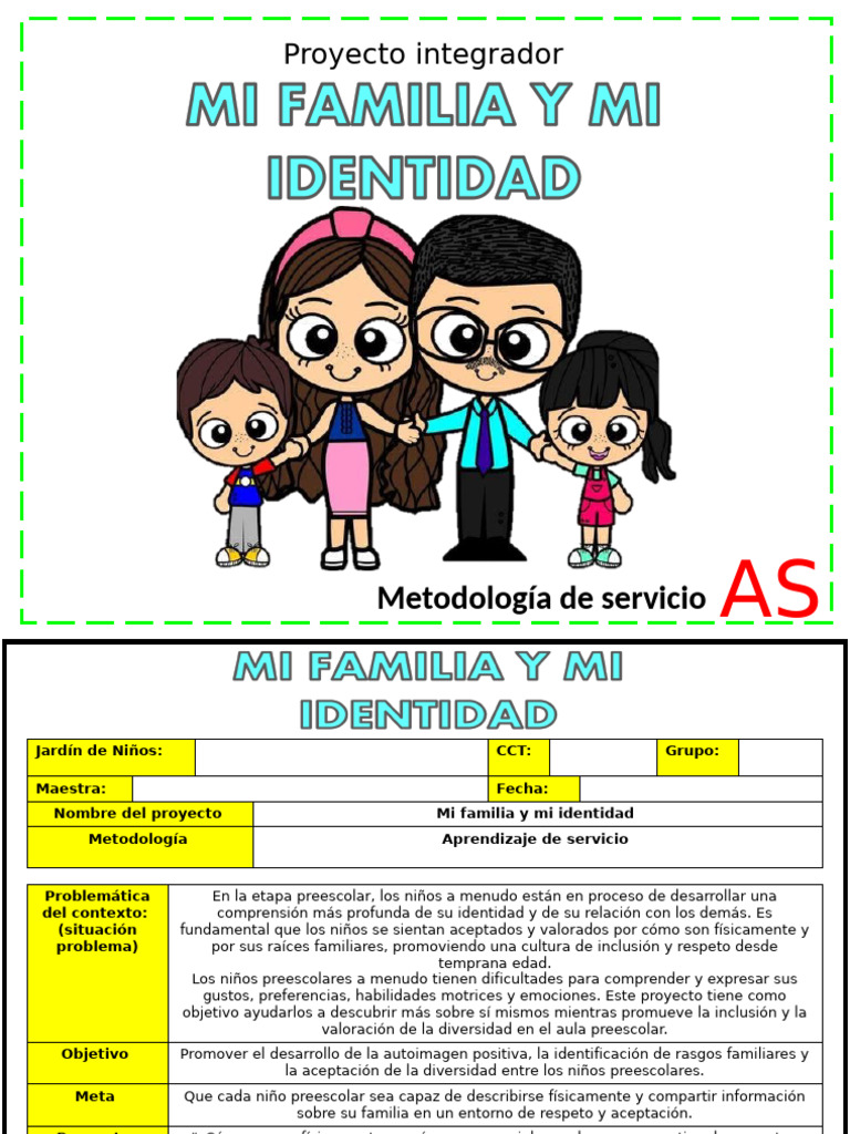 Abs Mi Familia y Mi Identidad. Miercoles 11 de Octubre de 2023 | PDF ...