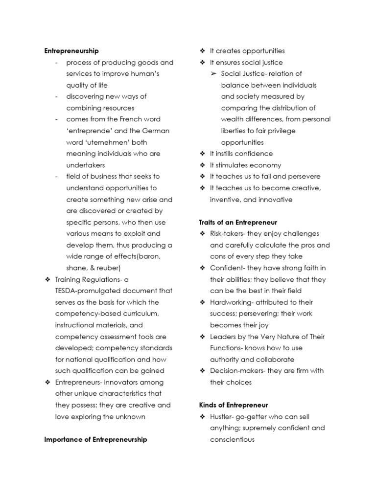 Understanding Entrepreneurship Essentials | PDF | Entrepreneurship ...