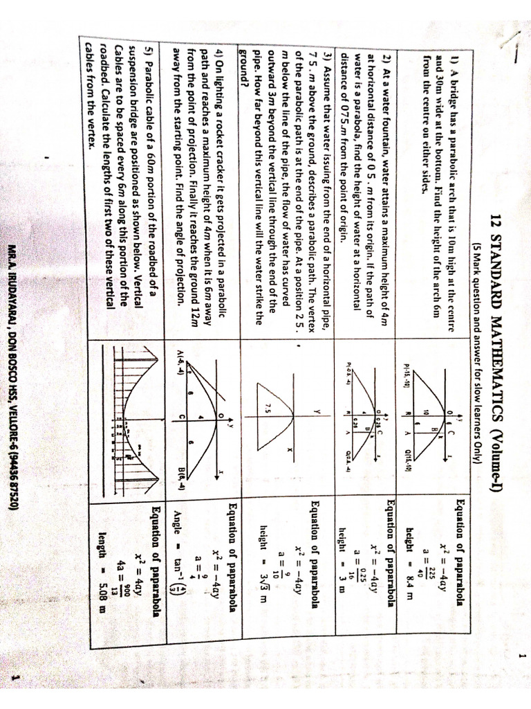 12 TH Maths Shortcut ? | PDF