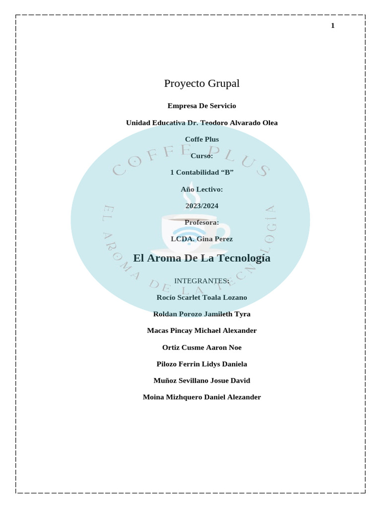 Proyecto Grupal | PDF | Servicio al Cliente | Software