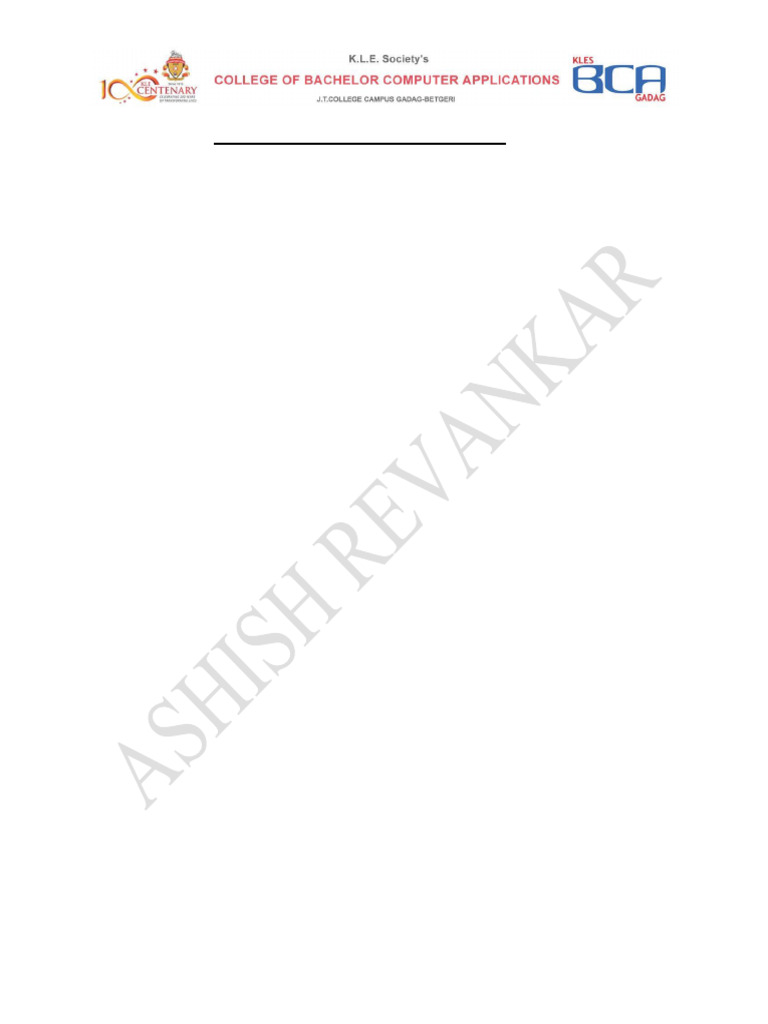 Visual Programming Syllabus | PDF