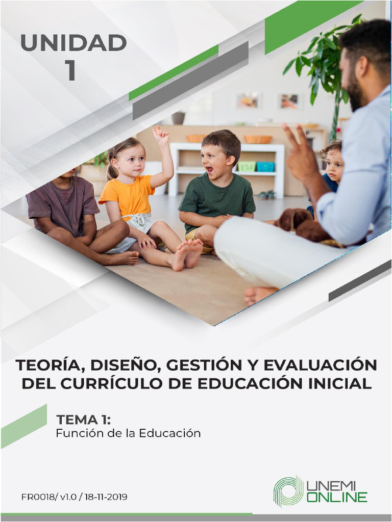 Funciones y Teorías de la Educación | PDF | Plan de estudios | Aprendizaje