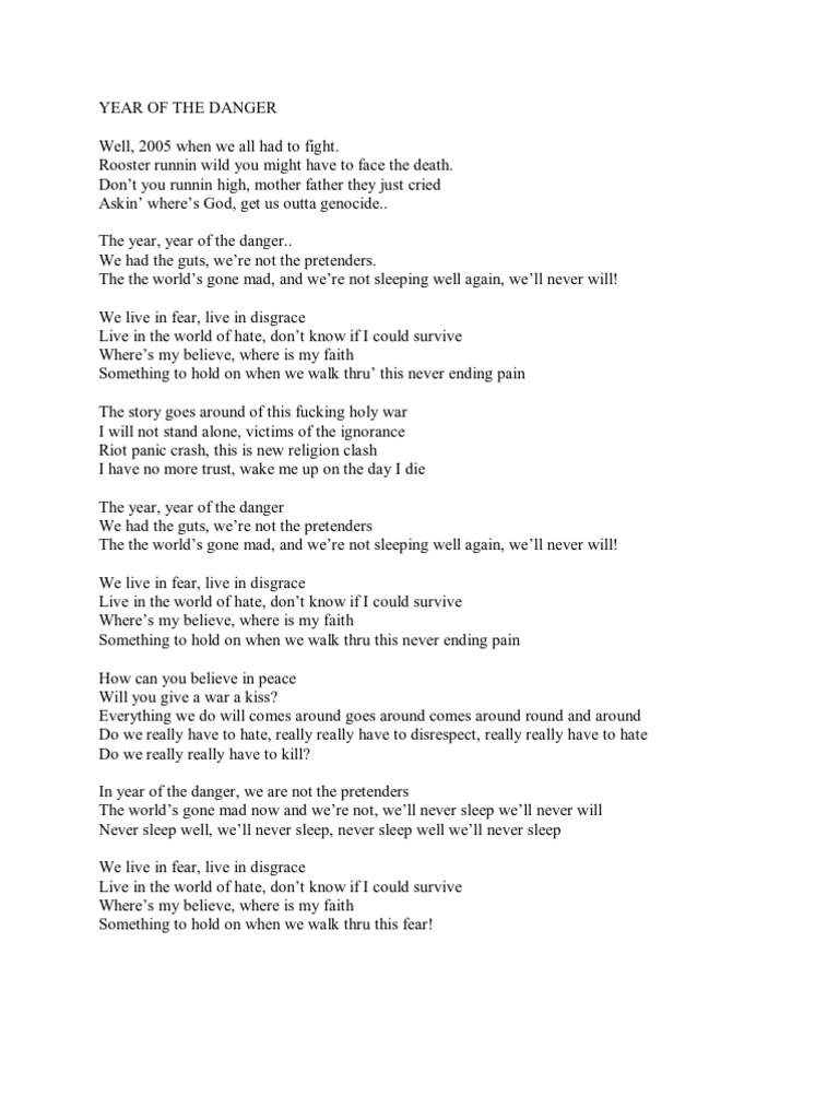 Lirik Lagu SID PDF Rock Music Religion And Belief