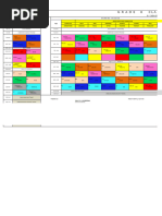 Student Subject List Template | PDF