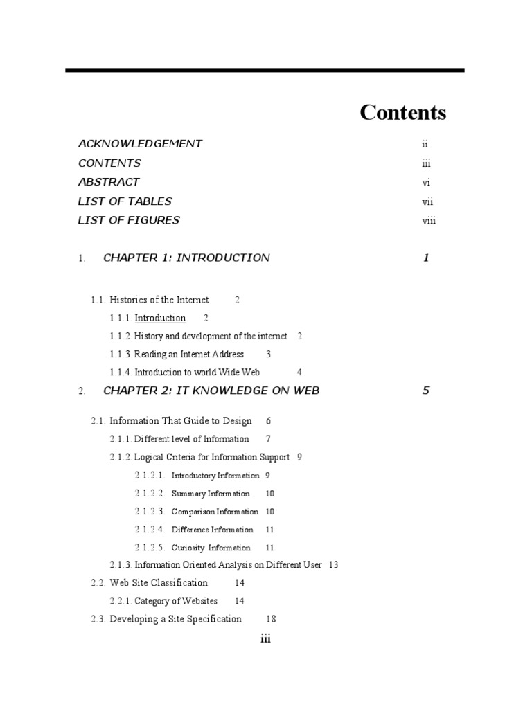 Study on Internet Knowledge and Design | PDF