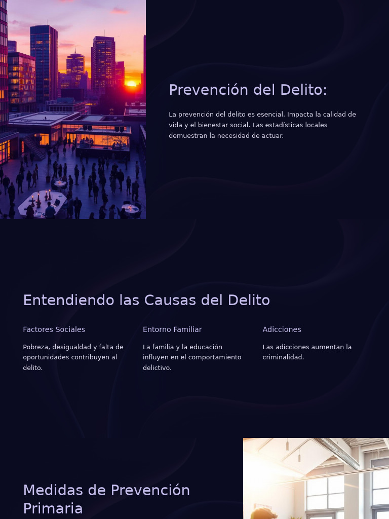 Estrategias Efectivas de Prevención del Delito | PDF | Prevención del ...