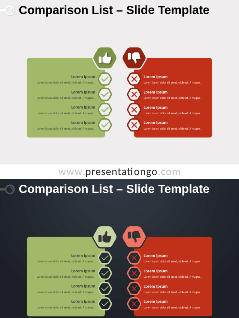 2 1220 Comparison List PGo 4 3 | PDF