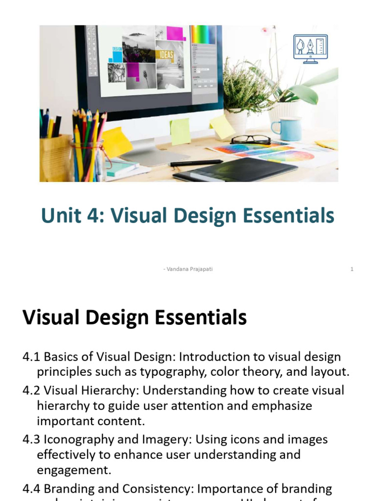 Visual Design Essentials Guide | PDF | Icon (Computing) | Typography