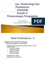 Kuliah 2 - Perancangan Pengajaran RPH