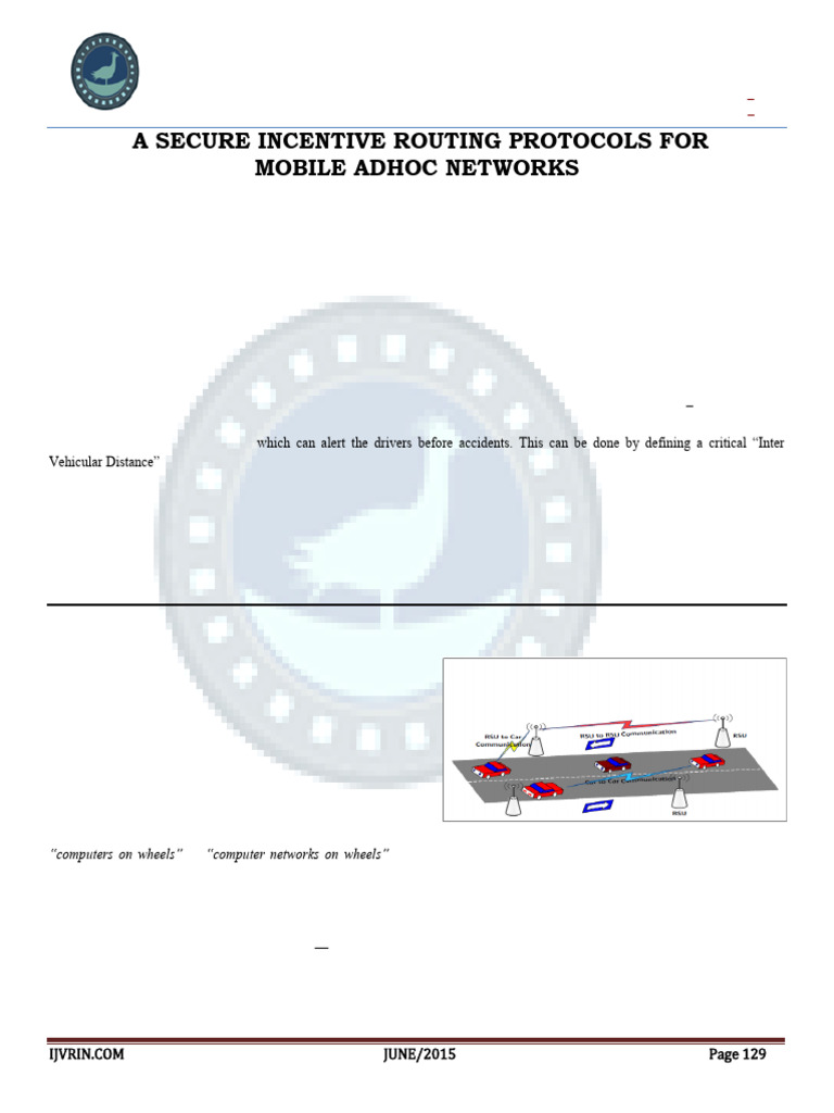 Secure Routing in Mobile Ad Hoc Networks | PDF | Wireless Ad Hoc ...