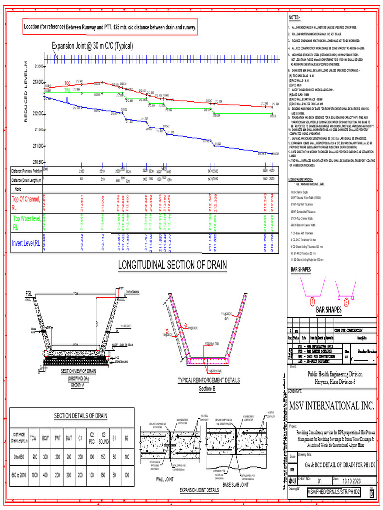 L Section Drawing PH1 D2 15-10-2023 | PDF | Applied And ...