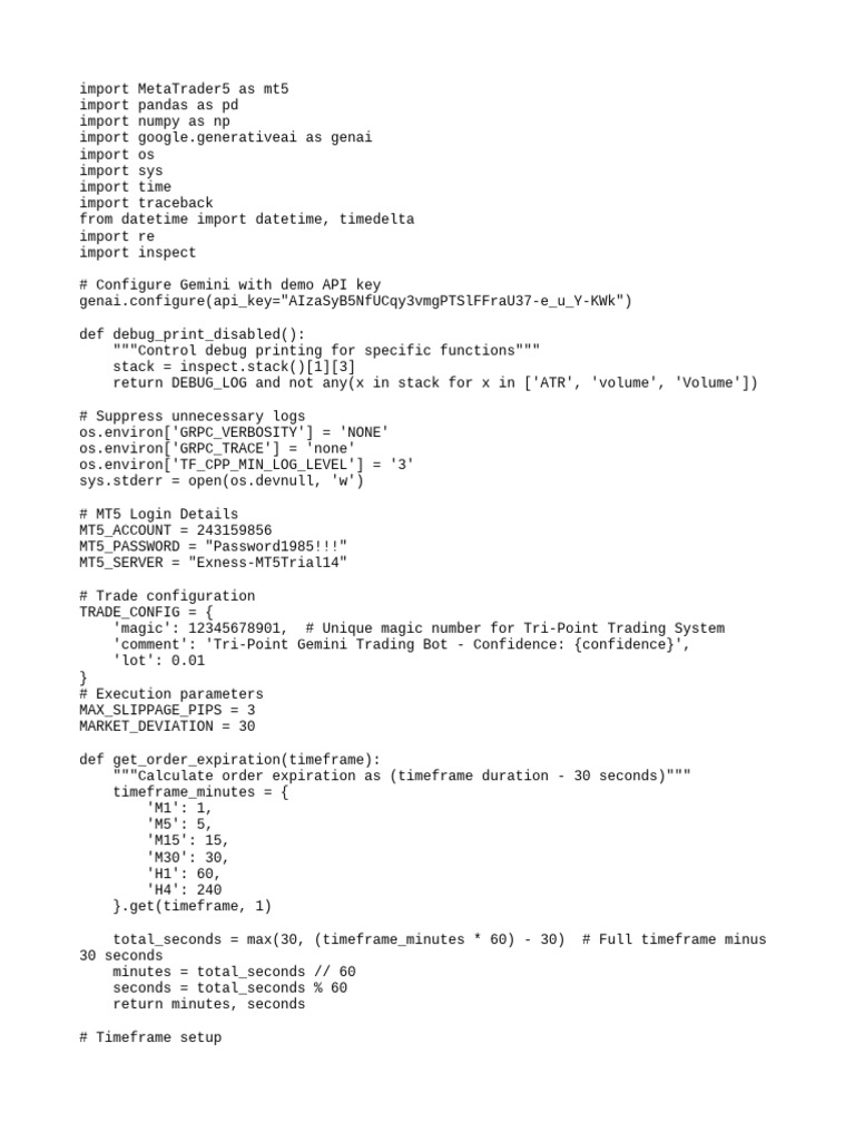 Tri-Point Trading Bot Setup Guide | PDF | Market Trend | Computer ...