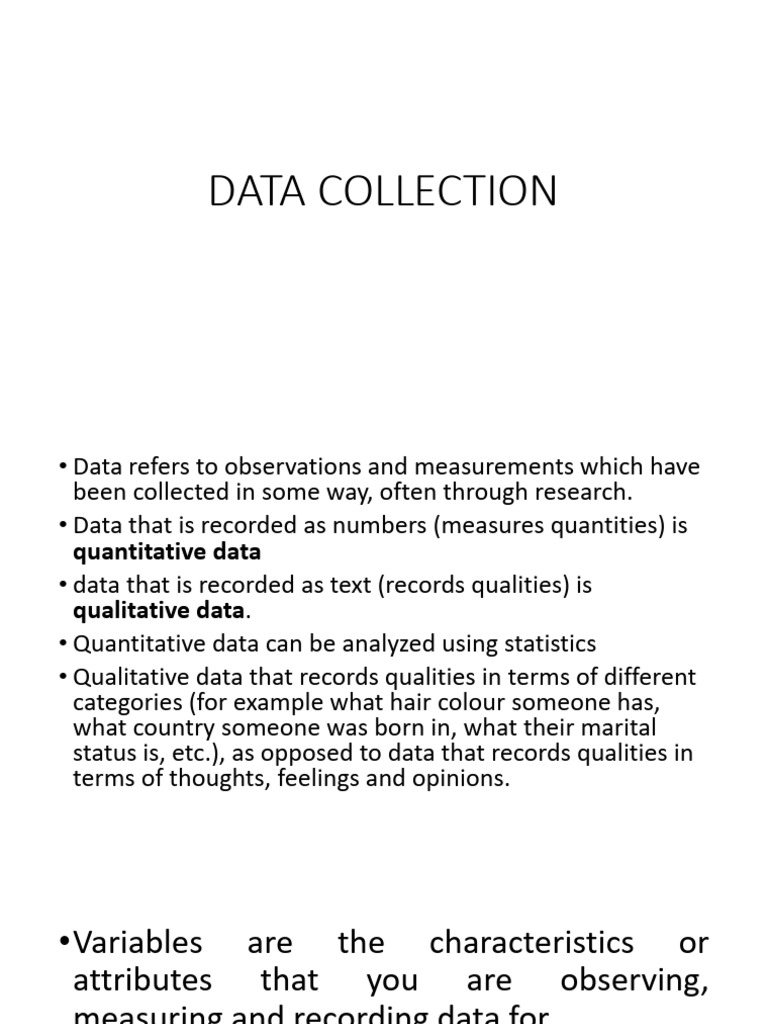 Q3 L3 Data Pdf Level Of Measurement Focus Group