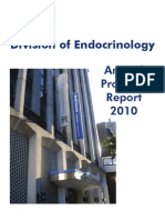 Division of Endocrinology—Progress Report 2010