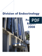 Division of Endocrinology—Progress Report 2008