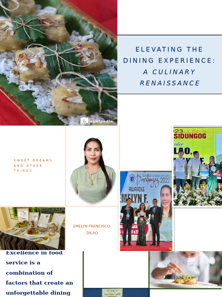 Elevating the Dining Experience Guide | PDF | Restaurants | Menu