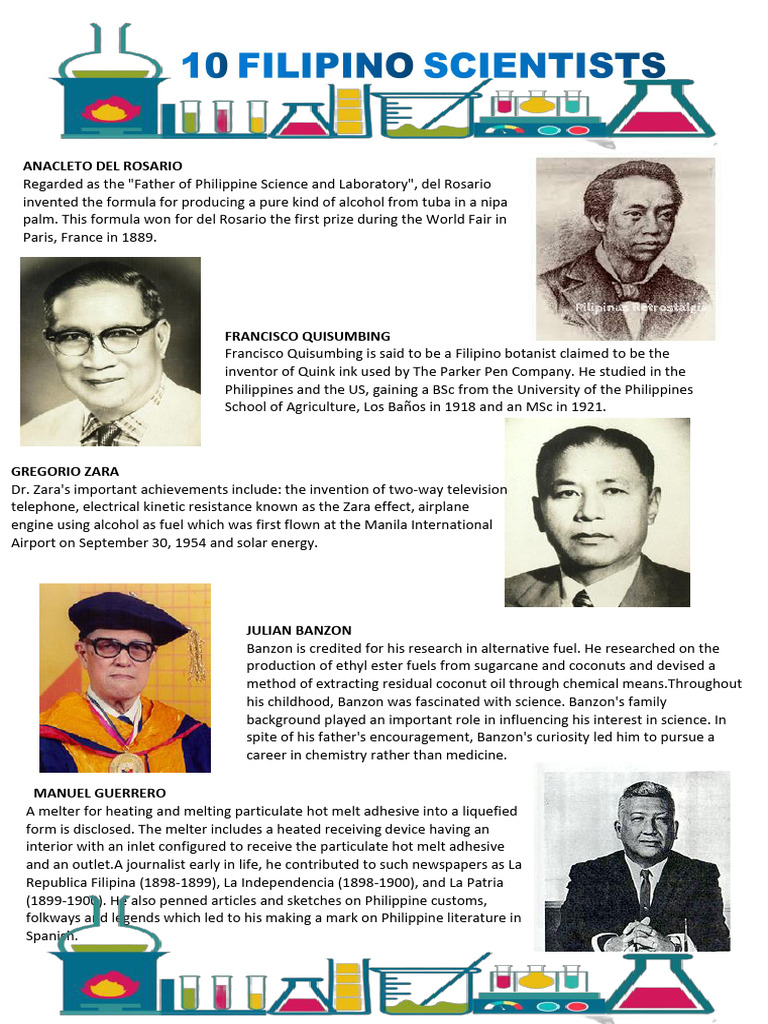 10 Filipino scientist | PDF