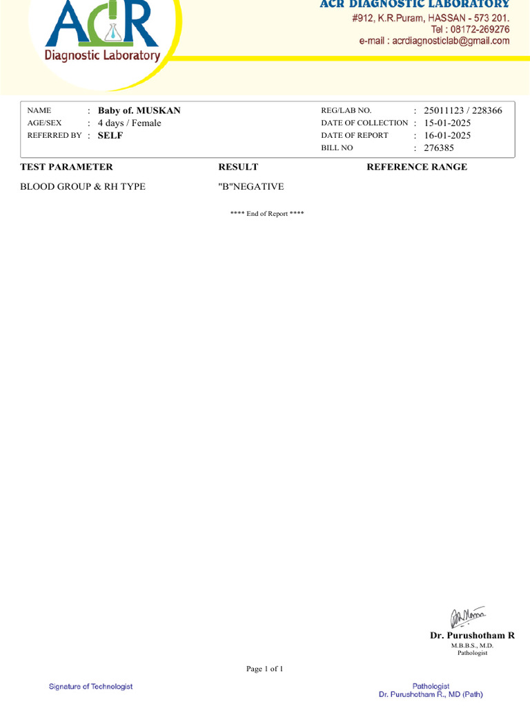 Muskan 4 Days Female 228366 | PDF