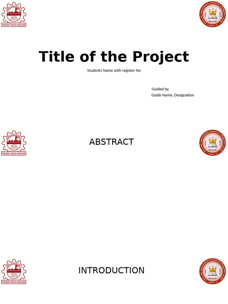 Project Overview and Methodology Guide | PDF