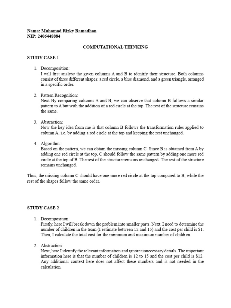 Group 4 - Computational Thinking 03 - Assignment 1 - Muhamad Rizky ...