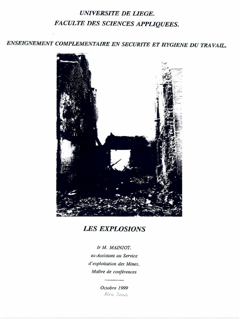 Les Explosions | PDF