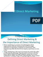 Direct MKTG Principle & Practice PPT by Prof Gita Ran
