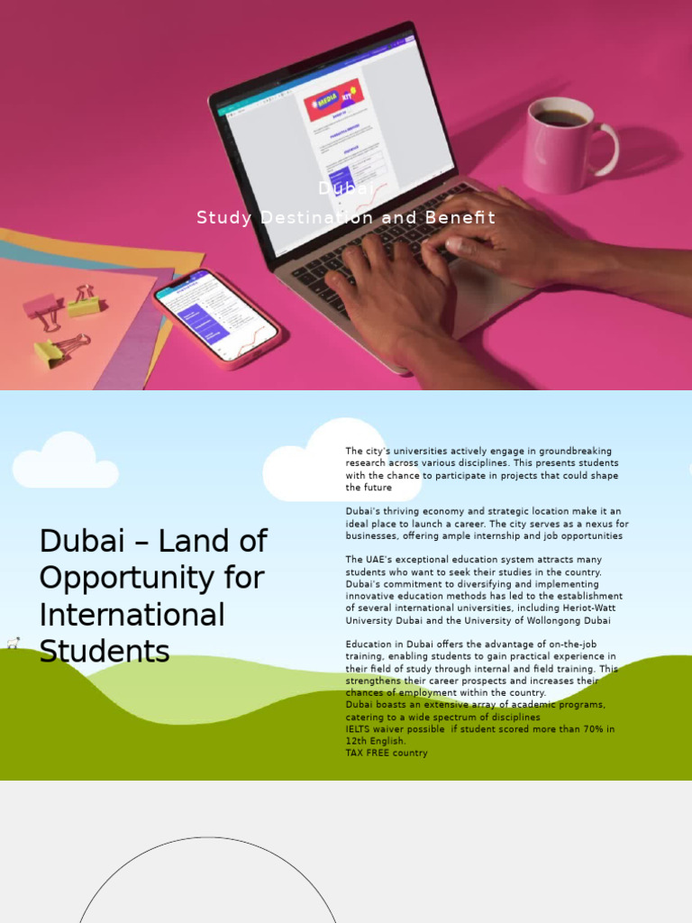 Study in Dubai: Opportunities for Students | PDF | Dubai