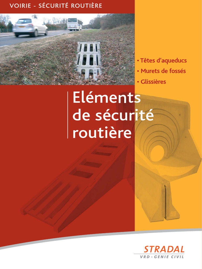 Éléments de sécurité routière préfabriqués | PDF | Sécurité routière ...