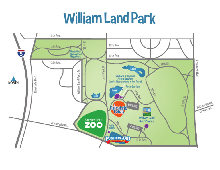 William Land Park Map Overview | PDF