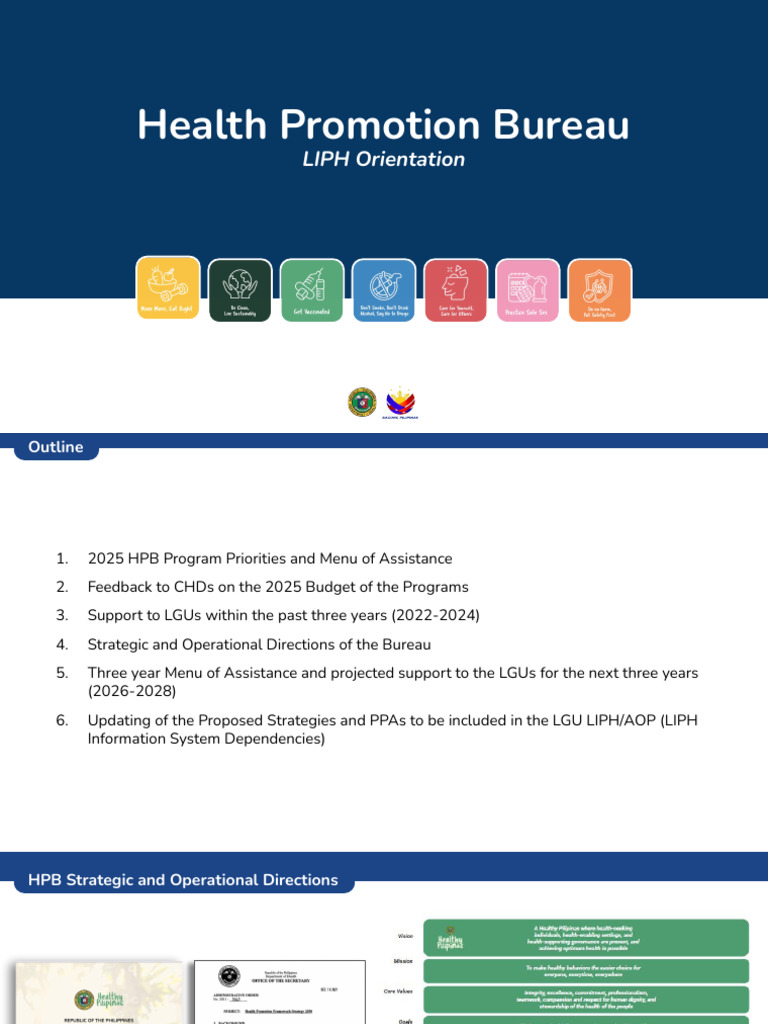 Health Promotion Bureau | PDF | Governance | Mindanao