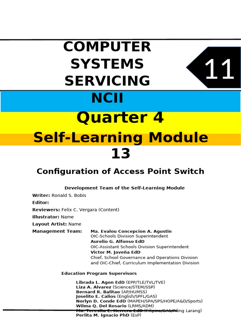 Configuring Wireless Access Point Switch | PDF | Wireless Access Point ...