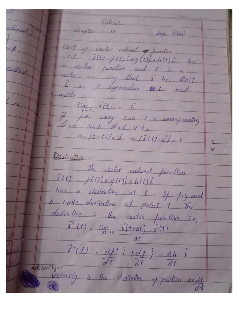 Chapter 13 of Calculus | PDF