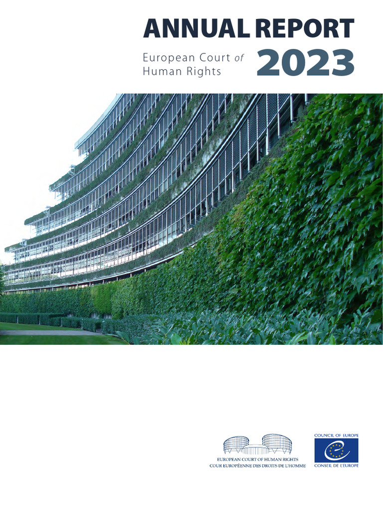 2023 Annual Report: ECHR Insights | PDF | Rule Of Law | Democracy