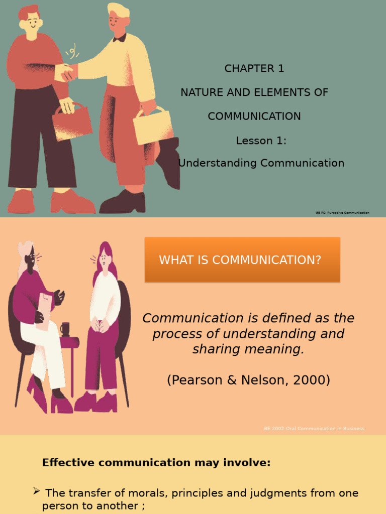 Understanding Communication Basics | PDF | Communication | Nonverbal ...