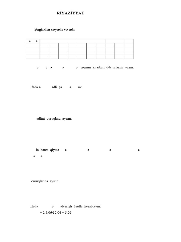 Ri̇y 7 Var A KSQ 6 - 023657 | PDF
