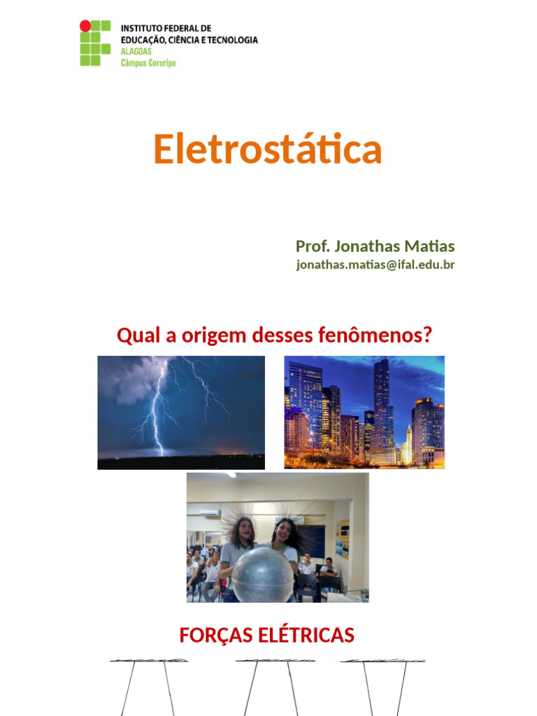 Fundamentos da Eletrostática e Cargas Elétricas | PDF