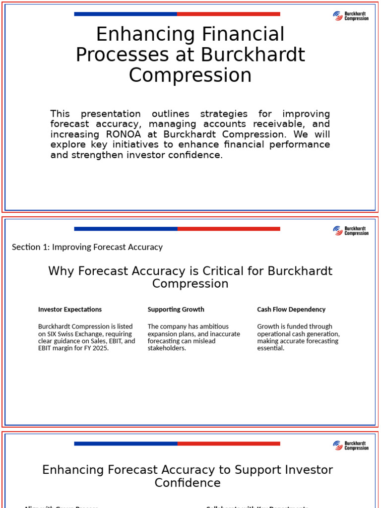 Financial Process Improvement Strategies | PDF | Forecasting | Profit ...