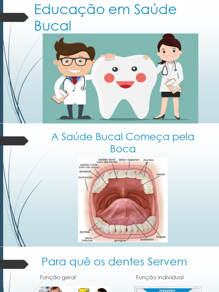 Educação em Saúde Bucal Essencial | PDF | Dente humano | Boca