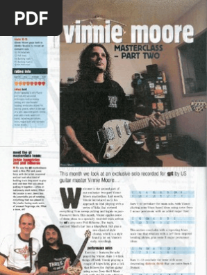 Guitar Heroes // Vinnie Moore / ダブ譜