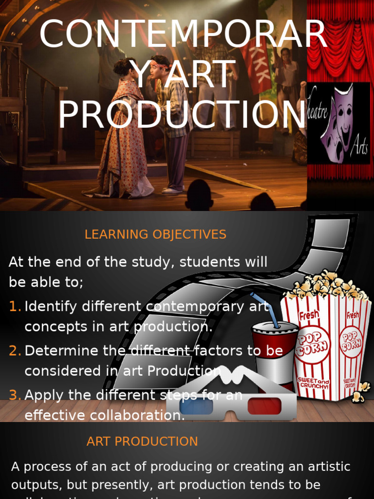 G12-4thContemporary Art Production | PDF | Poetry | Theatre